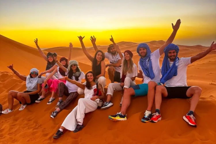 Presupuesto para viajar a Marruecos: tour del desierto del Sahara en dromedario
